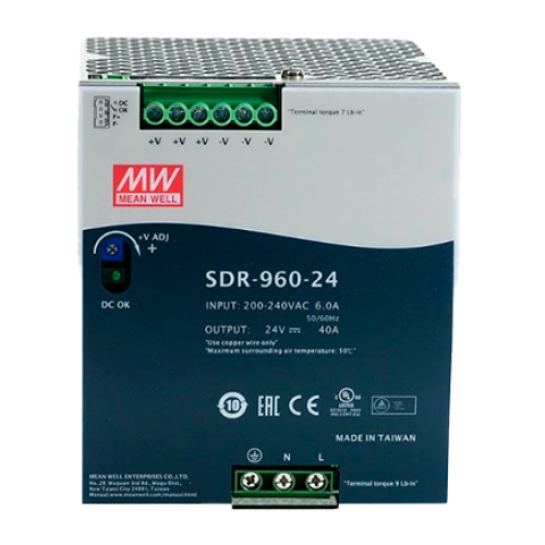 SDR-960-48, Блок питания Mean Well, 960W, 180-264V
