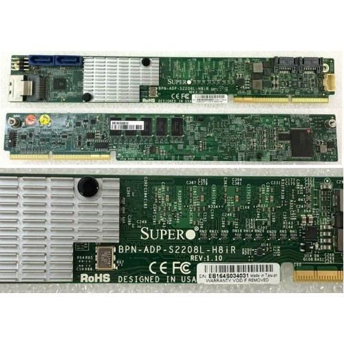BPN-ADP-S2208L-H8IR Контроллер Supermicro add-on card LSI 2208 SAS RAID