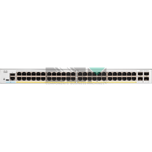 C1300-48P-4G Коммутатор Cisco уровня 3 с 48 портами PoE и 4 портами SFP