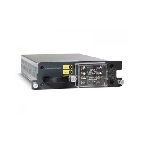C3K-PWR-265WDC Блок питания Cisco 265W DC power supply 3750-E 3560-E