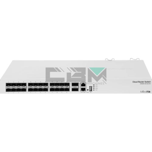 CRS326-24S+2Q+RM Коммутатор MikroTik 24 порта SFP+ 10G, 2 порта QSFP+ 40G