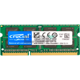CT102464BF160B Оперативная память Crucial 8 ГБ DDR3L 1600 МГц SO-DIMM