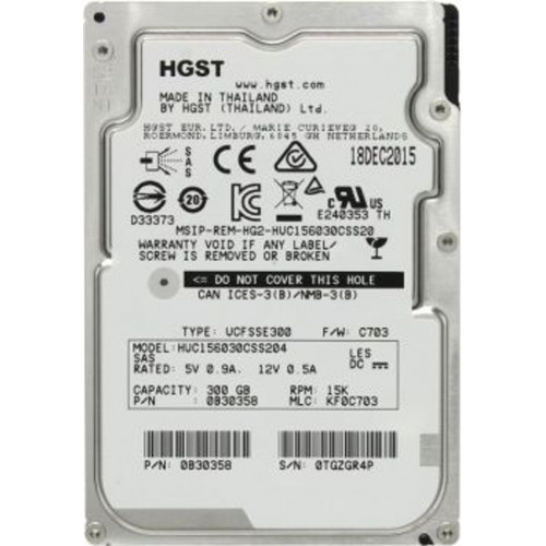 HUC156030CSS204 Жесткий диск HDD Hitachi 2.5 15000об/мин