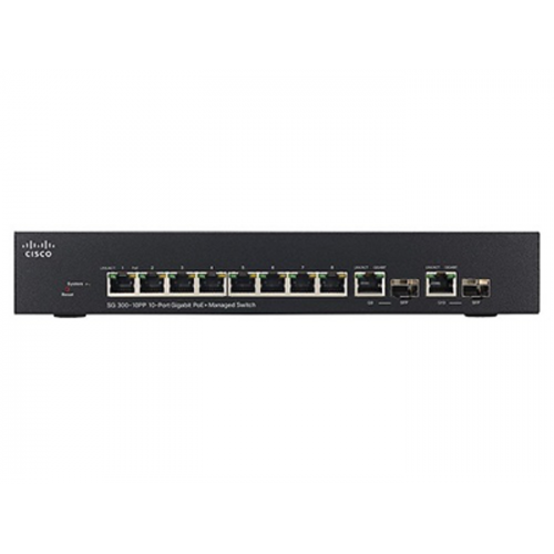 SG300-10PP-K9-EU Коммутатор Cisco Small Business 300 Series