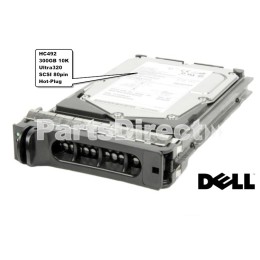 UJ673 Жесткий диск Dell 300 Гб 3.5 15000 об/мин
