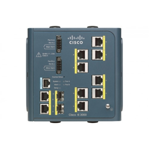 IE-3000-8TC Коммутатор Cisco IE 3000 Switch, 8 10/100 + 2 T/SFP