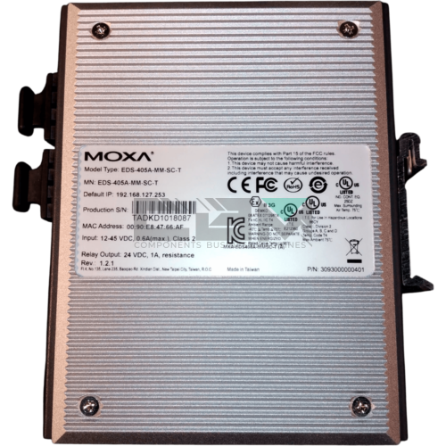EDS-405A-MM-SC-T Коммутатор MOXA Ethernet уровня 2