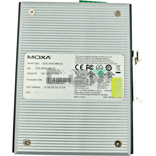 EDS-405A-MM-SC Коммутатор MOXA Ethernet уровня 2