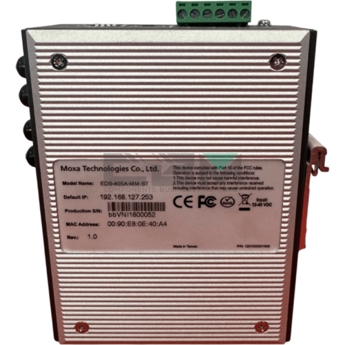 EDS-405A-MM-ST Коммутатор MOXA 5 Ports Ethernet Layer 2