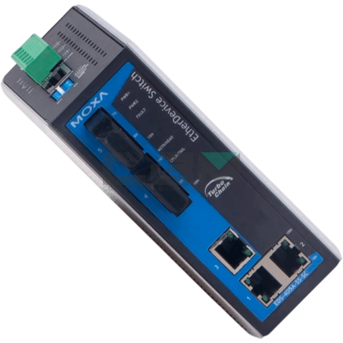 EDS-405A-SS-SC-T Коммутатор MOXA 5 Ports Ethernet Layer 2