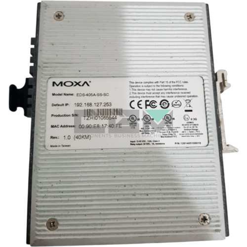 EDS-405A-SS-SC Коммутатор MOXA 5 Ports Ethernet Layer 2