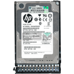 EH0300FBQDD Жёсткий диск HPE 300GB 6G SAS 15K SFF 2.5 Dual Port Hot-Plug