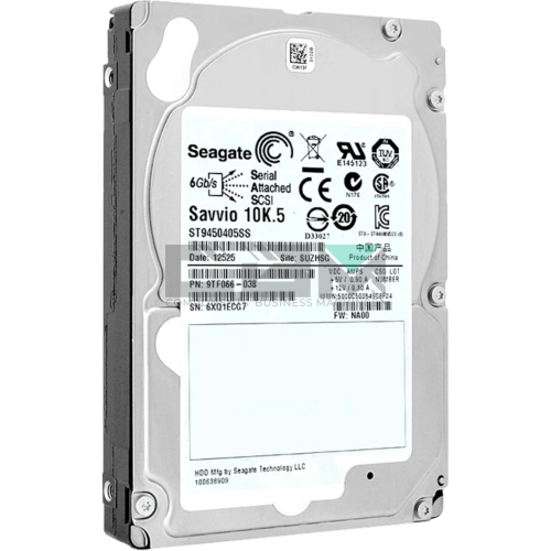 HDD-2A450-ST9450405SS Жесткий диск HDD Supermicro 450 GB 2.5 Internal SAS 10000 rpm 64 MB Buffer