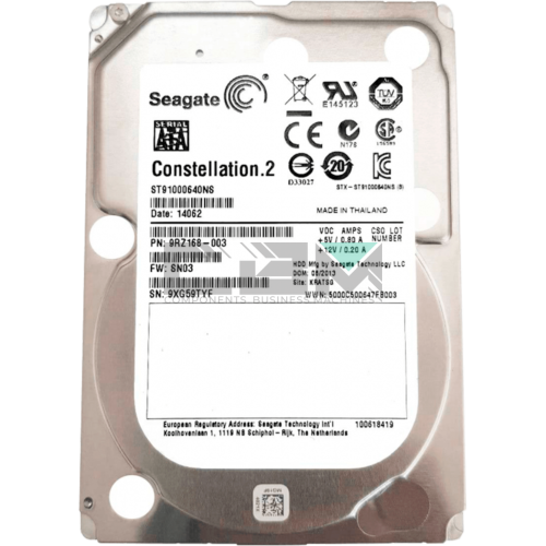 HDD-2T1000-ST91000640NS Жесткий диск HDD Supermicro 1 TB 2.5 Internal SATA 7200 rpm 64 MB Buffer