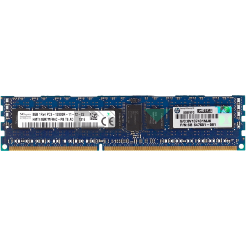 HMT41GR7MFR4C-PB Модуль памяти Hynix 8GB DDR3-12800R ECC Registered RDIMM