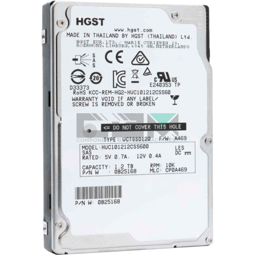 HUC101212CSS600 Жесткий диск HDD Hitachi 2.5 SAS