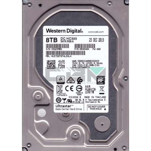 HUS728T8TALE6L4 Жесткий диск Western Digital Ultrastar 8TB SATA 6Gb/s 7200 об/мин
