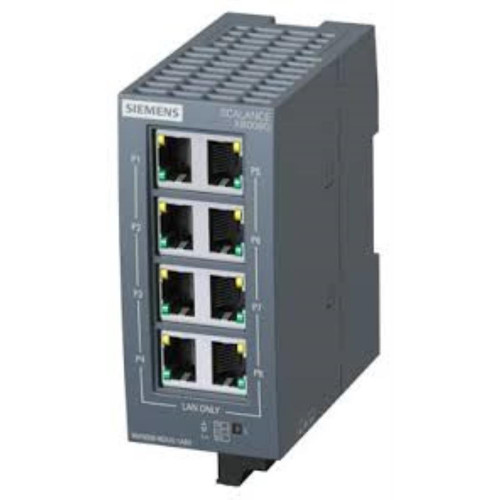 6GK5008-0GA10-1AB2 Коммутатор Siemens Scalance XB008G: 8×RJ45 10/100/1000Мбит/с