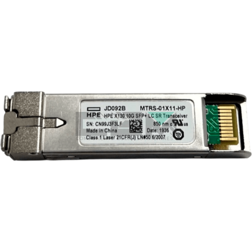 JD092B Оптический трансивер HP SFP+ 10GBase-SR 850 нм