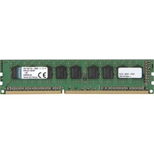 KVR16LE11S8/4KF Оперативная память Kingston4GB 1600MHz DDR3L ECC CL11 DIMM 1Rx8 1.35V Kingston