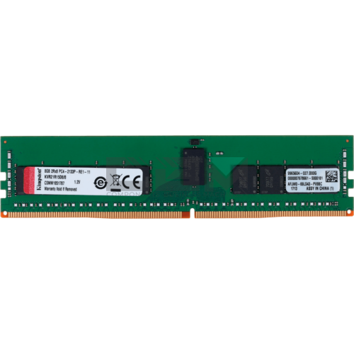 KVR21R15D8/8 Модуль оперативной памяти Kingston DDR4 ECC 8 ГБ 2133 МГц