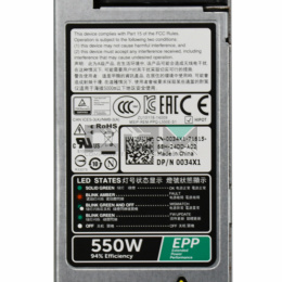 L550E-S1 Блок питания Dell 550 Вт для R430 R330 DSS1500 D550E-S1 X185V