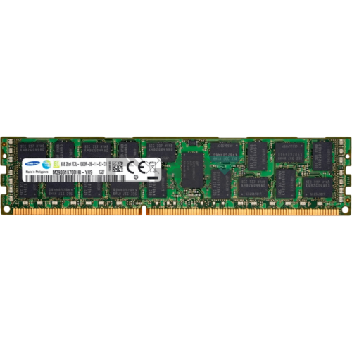 M393B1K70DH0-YH9 Модуль памяти Samsung 8GB 1Rx8 PC3-10600R ECC DDR3 240-pin DIMM