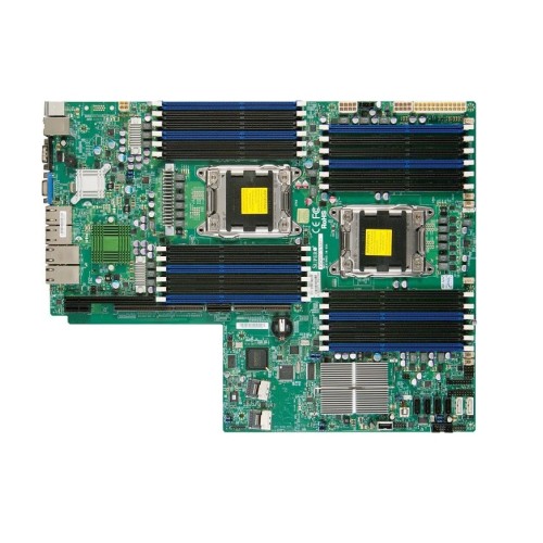 MBD-X9DRW-3LN4F+ Материнская плата Supermicro BOARD DP LGA2011 DDR3 SAS/SATA RAID IPMI 4XGBE