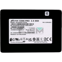 MTFDDAK1T9TDS-1AW1ZABYY SSD-накопитель Micron 5300 PRO 1,92 ТБ SATA III