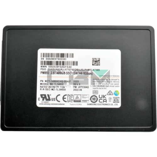 MZ-7L348000 Твердотельный накопитель Samsung 480 ГБ SATA 3