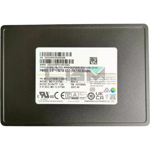 MZ7L31T9HBLT-00B7C Твердотельный накопитель Samsung 870 DCT 1.92TB 2.5 SATA III