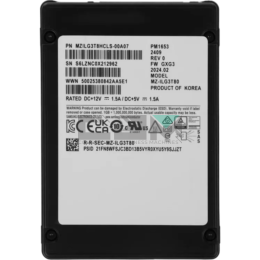 MZILG3T8HCLS-00A07 Твердотельный накопитель Samsung Enterprise PM1653 3.84TB