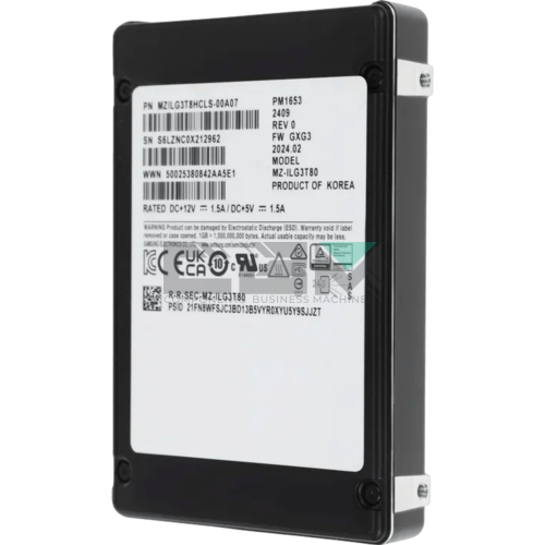 MZILG3T8HCLS-00A07 Твердотельный накопитель Samsung Enterprise PM1653 3.84TB