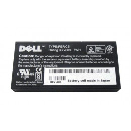 312-0448 Батарея Dell PE PERC 5/i 6/i H700 3.7V RAID Battery