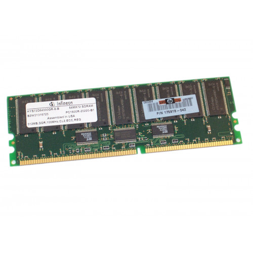 175918-042 Оперативная память HP 512MB DDR 200MHz PC1600 Memory