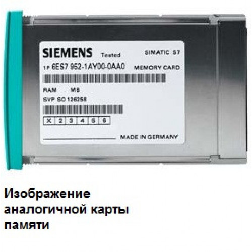 6ES7952-1KM00-0AA0 Карта памяти Siemens Simatic