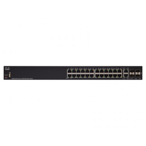 SF250-24P-K9-EU Коммутатор Cisco 24-Port