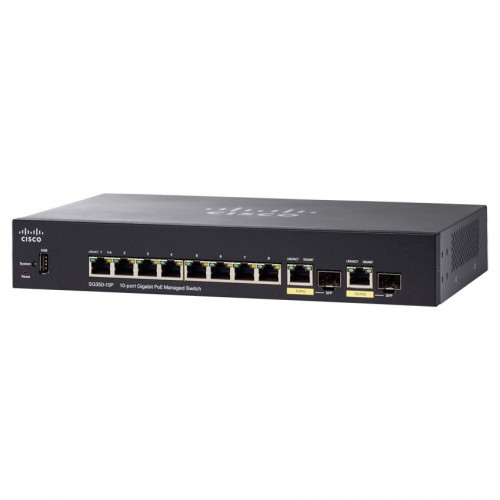 SG350-10-K9-EU Коммутатор Cisco 10-Port