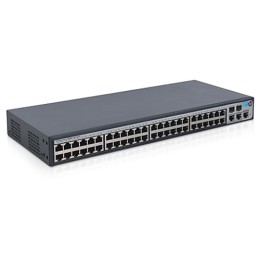 JG540A Коммутатор HP 1910-48 48x10/100 RJ-45 + 2x10/100/1000 + 2xSFP Web SNMP L3 1910-48