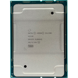 SRGZE, Процессор Dell Intel Xeon Silver-4215R, 132W, 3.2GHz, 8, DDR4, 2400Hz, 1024Gb, 11Mb, 16, 14nm, FC-LGA 3647, Turbo boost