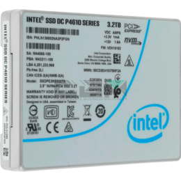 SSDPE2KE032T801 Твердотельный накопитель Intel DC P4610 3.2 ТБ NVMe PCIe 3.1 x4 U.2