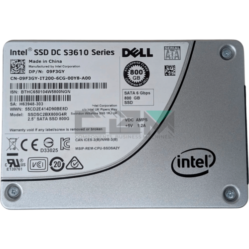 SSDSC2BX800G4R Твердотельный накопитель Intel SSD DC S3610 Series MLC 6G SATA III 2.5