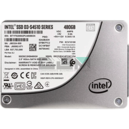 SSDSC2KB480G801 SSD Intel 480 ГБ SATA III 2,5 TLC 3D NAND