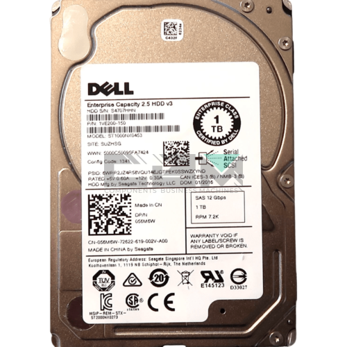 ST1000NX0453 Жёсткий диск (HDD) Seagate Exos 7E2000 1 ТБ SAS 7200 об/мин
