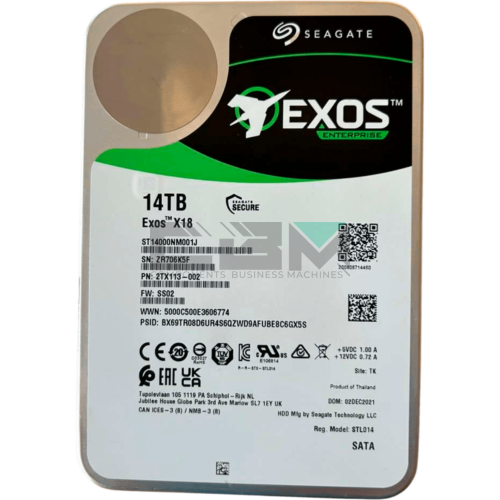ST14000NM001J Жесткий диск Seagate Exos X18 14Tb 7200 256Mb 6G SED