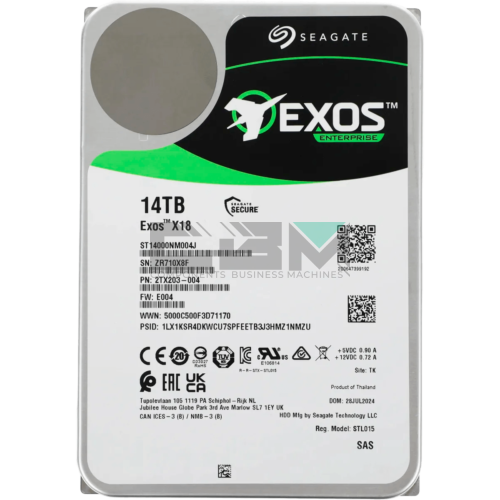 ST14000NM004J Жёсткий диск Seagate Exos X18 14TB
