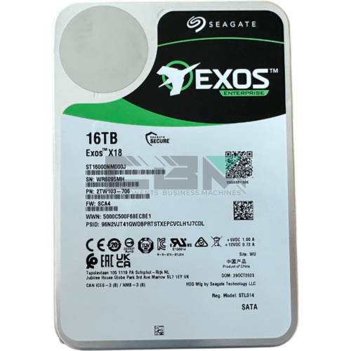 ST16000NM000J Жёсткий диск Seagate Exos 16 ТБ 7200 об/мин SATA III