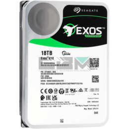 ST18000NM004J Жёсткий диск Seagate Exos X18 18 ТБ SAS 3.0