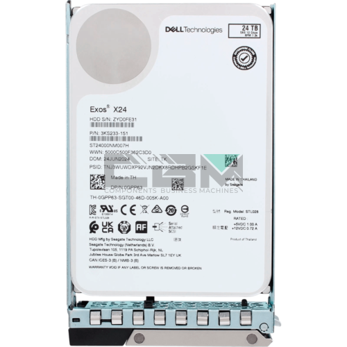 ST24000NM007H Жёсткий диск Seagate Exos X24 24 ТБ SAS 3.0 7200 об/мин