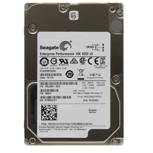 1V8200-150 Жесткий диск HDD SEAGATE 10000 V8 300Gb U1200 128Mb 512n 12G SAS 2.5